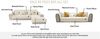 LINGKY Samt Sofabezug 1 2 3 4 Sitzer, L Form Sofaüberwurfe, Ecksofa Sofa überzug Pets Dog Couch überzug Anti-rutsch Sofaschutz, Ultra Weicher Sofaschoner (Beige,90x180 cm/Rechteckig) Bild 5