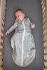 Meyco Fine Lines Sommerschlafsack Grey Größe 74 Grau Bild 5