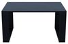 AKKE Außergewöhnlicher Couchtisch Beistelltisch für Wohnzimmer | Kaffee Tee Wohnzimmertisch Tisch | Coffee Table | Zimmer Schlafzimmer Möbel | Deko Modern Black Fossil 100 x 60 x 45 Bild 4