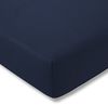 ESTELLA Spannbetttuch Feinjersey | Saphir | 180x200 cm | passend für Matratzen 180-200 cm (Breite) x 200 cm (Länge) | trocknerfest und bügelfrei | 100% Baumwolle Bild 3