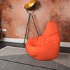 Loft 25 Sitzsack Gamer Stuhl | Outdoor Indoor Wohnzimmer Sitzsack Sitz | Wasserabweisend | Ergonomisches Design für Körperunterstützung (Sitzsack, Orange) Bild 2