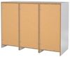Dmora Sideboard mit Türen und Schubladen, weiß glänzend, 120 x 90 x 50 cm Bild 4