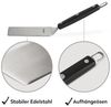 BURNHARD® Edelstahl Plancha Set Earl mit 2-tlg. Grillspachtel und Grillschaber Set - Multi-Color - #946148 Bild 5