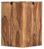Eckbadset 2tlg. Akazie massiv braun 60x80x32 cm Laros Eckschrank-Set Badmöbelset Eckunterschrank + Eckhängeschrank massivum Bild 5