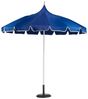 Sonnenschirm ⌀ 245 cm blau MINOA Bild 4