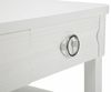 Dmora Couchtisch Bordano 90 x 60 x 47h cm Weiß mit 2 Schubladen Bild 5