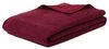 Ambiente Trendlife Baumwoll-Acryl-Decke Arizona uni Einfassband 150x200 cm bordeaux Bild 2