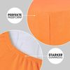 CelinaTex Jersey Topper Spannbettlaken Lucina 140x200-160x200 cm orange 100% Baumwolle gekämmt bis 12cm Matratzenhöhe OEKO-TEX Bild 4
