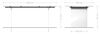 Esstisch Edge Boot 200x100 Keramik Emperador Extra Lucidato Dunkelbraun Gestell Glas Bild 3