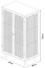 Beistellschrank Grong Bambus [en. casa] Bild 2