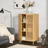 Beistellschrank Grong Bambus [en. casa] Bild 3