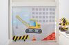 Hochbett "Oskars Baustelle" 90x200 Kiefer massiv weiß Bild 3