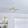 Lindby Deckenleuchten Aloria, Metall, Gold / Messing IP20, 6 x 15 W LED Bild 3