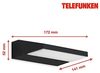 Telefunken - LED Außenwandleuchte, Außenwandlampe, Kopf drehbar, 10 Watt, 1. 100 Lumen, 4. 000 Kelvin, IP44, Schwarz, 172 x 141 x 52 mm (LxBxH) Bild 5
