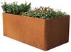 PRIMEYARD Cortenstahl Hochbeet Mario 200x107x80 cm inkl. Lochboden, Rost-Optik Bild 1