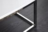 LebensWohnArt 'MENTO' Satztisch, 2er Set, MDF/ Metall, Weiß, 75/65cm Bild 5
