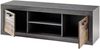 Industrial Design TV-Lowboard BERLIN-61 in Old Mix Dekor mit Matera grau, B/H/T ca. : 153/51/43 cm Bild 2
