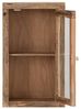 Hängeschrank Wandschrank Badschrank massivum Delhi Mango Massivholz braun 44x70x20 cm Wandhängeschrank mit Glastür Medizinschrank Bild 4