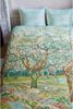 beddinghouse Mako Satin Bettwäsche 2 teilig Bettbezug 155x220 cm Kopfkissenbezug 80x80 cm Orchard 197139 Natur Bild 4