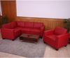 Modular Sofa-System Couch-Garnitur Lyon 4-1, Kunstleder ~ rot Bild 3