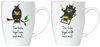 Der frühe Vogel Tassen aus Keramik - Grußkarte und Geschenkpackung Bild 2