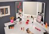 PARISOT 'Volage' Eck-Schminktisch, weiß inklusive LED-Beleuchtung Bild 4
