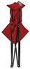 Anglersessel Campingstuhl Anglerstuhl Getränkehalter und Tasche Rot Bild 4