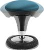 TOPSTAR Sitness 20, ergonomischer Sitzhocker, drehbarer Arbeitshocker, Bürohocker mit Schwingeffekt, Petrol Bild 2