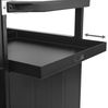 BBQ-Toro Grillablagetisch Grillwagen 100 x 73 x 91 cm, Schwarz, Grilltisch, Beistelltisch Bild 4