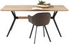 Kare Design Tisch Downtown, 180x190 cm, Massiver Holztisch aus Eiche, großer Esstisch für 6 Personen, geölter Holzesstisch, Massivholztisch, (H/B/T) 78 x 180 x 90 cm Bild 1