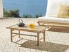 Beliani 'TODI' Couchtisch, Bambusholz Heller Holzfarbton Bild 2