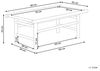 Beliani 'TODI' Couchtisch, Bambusholz Heller Holzfarbton Bild 3