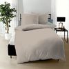 Kaeppel Bettwäsche Mako Satin 155x220 cm Kissen 80x80 cm cappuccino Bild 2