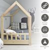 Best For Kids Hausbett 90x200 inkl. Matratze und Rausfallschutz Bild 5