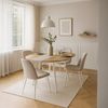 B&D home Esstisch LIV, Rund, ausziehbar, 120-150cm, Beton Bild 2