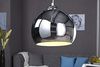 riess-ambiente Hängeleuchte CHROMAGON 30cm silber, ohne Leuchtmittel, Wohnzimmer · Metall · Esszimmer · Pendel · Modern Bild 2