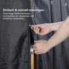 Grandeur Schutzhülle für Strandkorb extra wasserabweisend UV-beständig Polyester Schwarz Bild 5