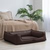 tierlando® Tierbett Orthopädisches Hundebett GOOFY Kunstleder, Matratzenschoner inklusive Bild 2