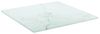 vidaXL Tischplatte Weiß 30x30 cm 6 mm Hartglas in Marmoroptik 322252 Bild 3