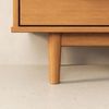 IDIMEX Kommode TECCA, Schubladenschrank mit 4 Schubladen aus Massivholz Eiche Finish Bild 4