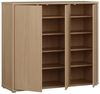 FORTE Schuhschrank Alice Springs, Schuhschrank, Platz für 20 Paar Schuhe, 3 Türen (B/H/T 109,2/99,1/34,9 cm) Stauraumschrank, Mehrzweckschrank, grifflose Front, Push to open Bild 5