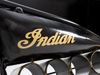 Indian Black Motorrad Bar - Vielseitig einsetzbar, Metall-Mangoholz, 180x85x40 cm Bild 3