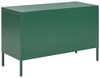 Metallschrank mit hohen Füßen, Türen, Griffen & Regalboden, Stahl, 100 x 40 x 65 cm, Grün Bild 5