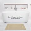 HAMMETEX Badematte Hotelmatte, Duschvorleger, Höhe 5 mm, rutschhemmend beschichtet, beidseitig nutzbar, Baumwolle, rechteckig, 2-teiliges Set, einfarbig, 100% Baumwolle Bild 2