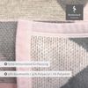 Wohndecke Rauten Pastell, rosa Kuscheldecke in 150x200 cm, Biederlack, Decke aus Baumwollmischgewebe, Made in Germany Bild 5