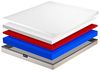 Mundialflex Quiete H21 Doppelbett-Matratze, Höhe 21 cm, 160x190 cm, mit MXM-Memory-Schaum, gepolstert und gesteppt, waschbar, antiallergisch und milbendicht, mittlere Festigkeit Bild 3