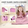 Mama Cheetah Baby Schlafsack mit Ärmeln, 0.5 TOG Bio-Baumwolle Wearable Blanket und Zwei-Wege-Reißverschluss, Swaddle Transition Long Sleeve Sleep Sack für Neugeborene to Kleinkind, 6-12 Monate Bild 4