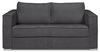Vente-unique - LORETO Sofa Stoff Grau - B 223 cm95 cm x H 90 cm x L 195 cm Bild 5