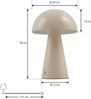 Lindby Tischleuchte Nevijo, Enthalten, 1 x 1,7 W LED, warmweiß Bild 5