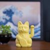 Donkey Winkekatze Lucky Cat Yellow Bild 2